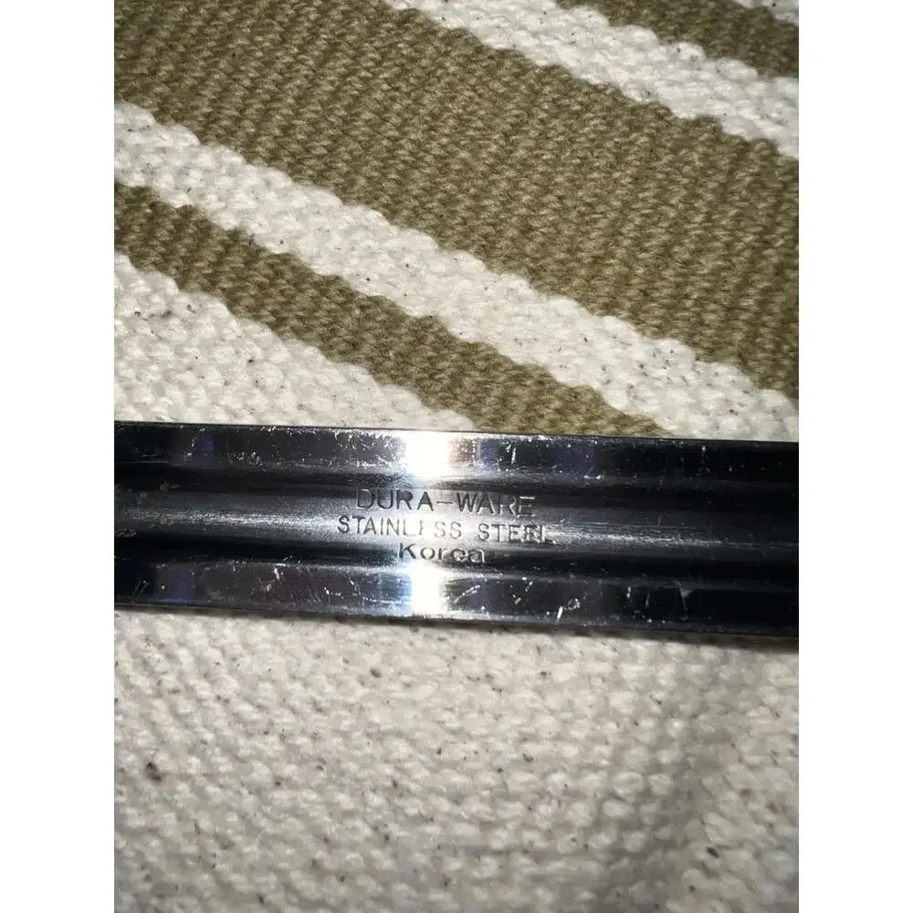 Dura-Ware 14 5/8 Inch Stainless‎ steel Slotted Spoon Made In Korea